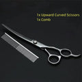  Up bent scissor comb