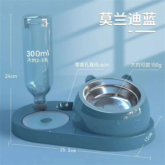 Retrieve Pet Automatic Feeder Water Dispenser Retrieve Cat Feeders