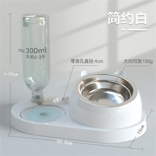 Retrieve Pet Automatic Feeder Water Dispenser Retrieve Cat Feeders