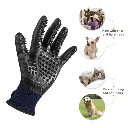 Retrieve One Pair Hair Grooming Glove For Pets Retrieve 